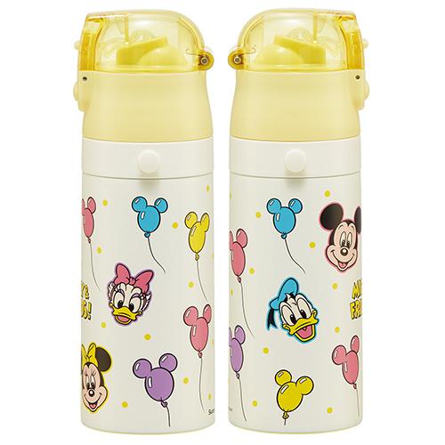 スケーター ミッキー＆フレンズ 風船 2way ステンレス ボトル 400ml