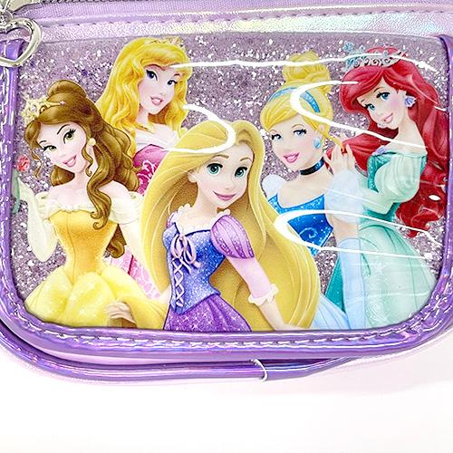 ディズニープリンセス おにぎり ショルダーバッグ ( 仲良く5プリ ) 19543 パープル ポシェット 女の子 キッズ 子ども 斜め掛け ラプンツェル ベル HRP4206 |  | 01