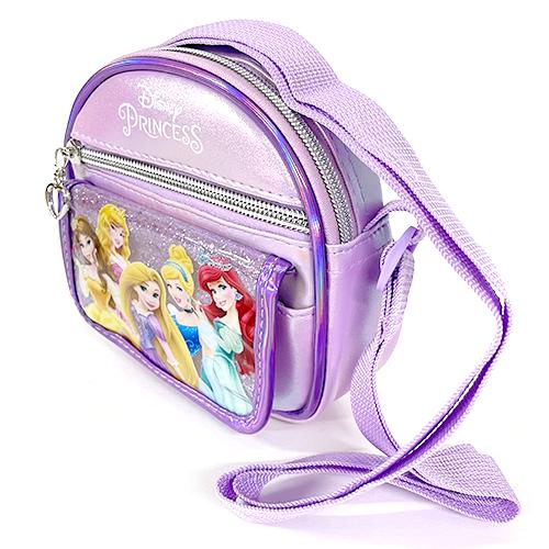 ディズニープリンセス おにぎり ショルダーバッグ ( 仲良く5プリ ) 19543 パープル ポシェット 女の子 キッズ 子ども 斜め掛け ラプンツェル ベル HRP4206 |  | 02