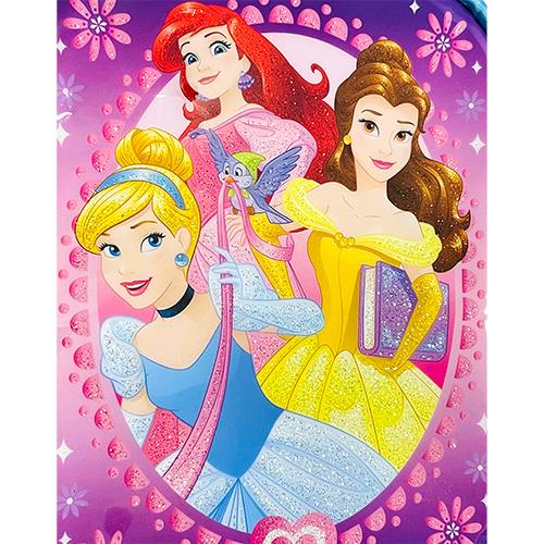 ディズニープリンセス スクエア ショルダー バッグ ( 真ん中青い鳥 ) 19592 ポシェット 女の子 キッズ 子ども 斜め掛け ベル アリエル シンデレラ PCNG3163 |  | 03