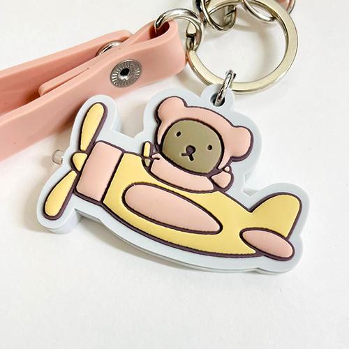 ミッフィー ライト スマート キーホルダー ( 飛行機 ボリス ) 19600 miffy キーチェーン 光る かわいい キャラクター グッズ 雑貨 LIC-MF0185 |  | 01