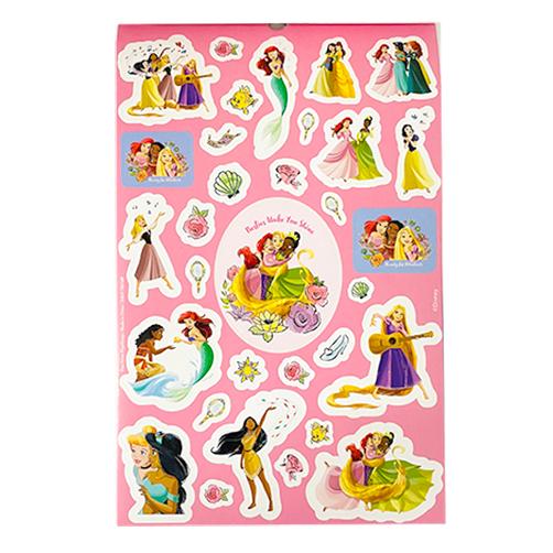 ディズニープリンセス 4シート ステッカー パッド ( 表紙 3 プリンセス ) 19634 Disney Princess シール 女の子 かわいい キャラクター 雑貨 グッズ 輸入 19557 |  | 01