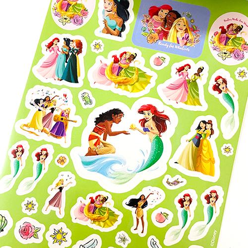 ディズニープリンセス 4シート ステッカー パッド ( 表紙 3 プリンセス ) 19634 Disney Princess シール 女の子 かわいい キャラクター 雑貨 グッズ 輸入 19557 |  | 08