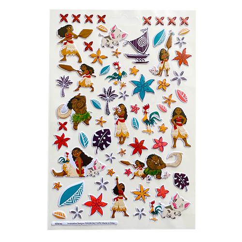 モアナ ステッカー ブック 4シート OVER300 19637 シール ステッカー ぷくぷくシール モアナと伝説の海 グッズ 文房具 文具 インポート USA 716791MOA |  | 01