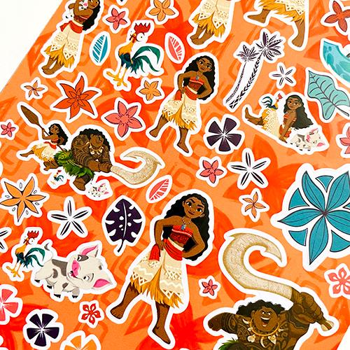 モアナ ステッカー ブック 4シート OVER300 19637 シール ステッカー ぷくぷくシール モアナと伝説の海 グッズ 文房具 文具 インポート USA 716791MOA |  | 04