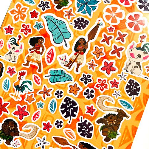 モアナ ステッカー ブック 4シート OVER300 19637 シール ステッカー ぷくぷくシール モアナと伝説の海 グッズ 文房具 文具 インポート USA 716791MOA |  | 06