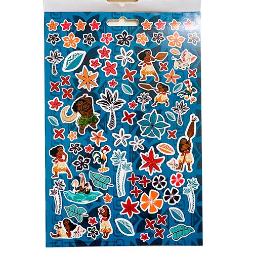 モアナ ステッカー ブック 4シート OVER300 19637 シール ステッカー ぷくぷくシール モアナと伝説の海 グッズ 文房具 文具 インポート USA 716791MOA |  | 07