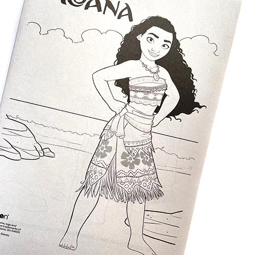 モアナ ぬりえ ( EPIC VOYAGES ) 19640a ぬり絵 カラーリングブック