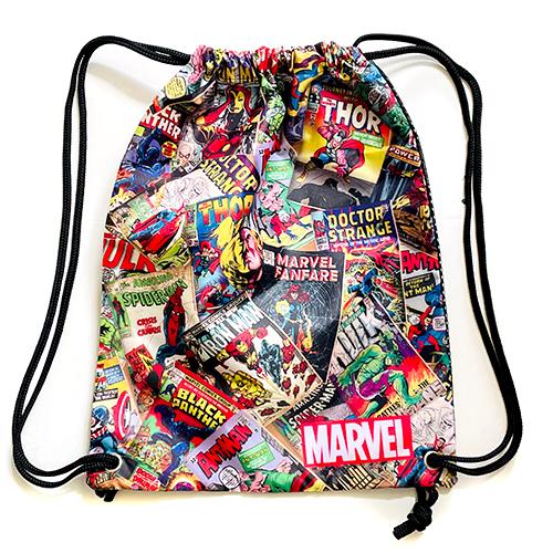 マーベル ナップザック 19645 MARVEL バッグ かばん サブバッグ 着替え入れ 体操着入れ 靴入れ シューズ入れ ジムバッグ キャラクター グッズ 輸入 MPCB108C |  | 01