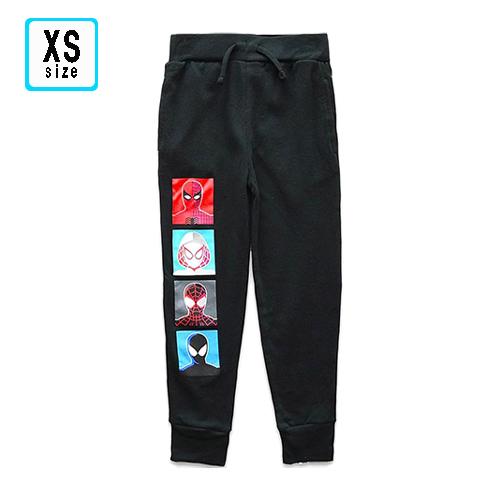 スパイダーマン ジョガーパンツ XS 19649 SPIDER-MAN ズボン 長ズボン ロングパンツ 10分丈 ブラック キッズ 子ども 男の子 140 150 輸入 MVFCXS | 
