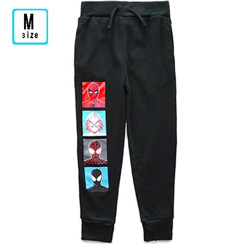 スパイダーマン ジョガーパンツ M 19651 SPIDER-MAN ズボン 長ズボン ロングパンツ 10分丈 ブラック キッズ 子ども 男の子 150 160 輸入 MVFCMD | 