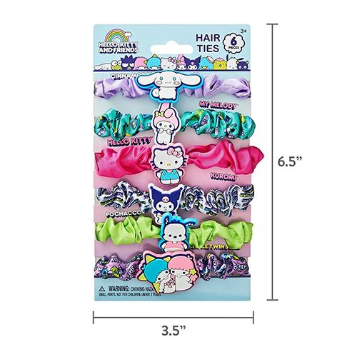 ハローキティ & フレンズ シュシュ 6個セット 19659 キティちゃん ヘアゴム かわいい ヘアアクセサリー アクセサリー HelloKitty インポート |  | 02