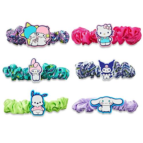 ハローキティ & フレンズ シュシュ 6個セット 19659 キティちゃん ヘアゴム かわいい ヘアアクセサリー アクセサリー HelloKitty インポート |  | 03