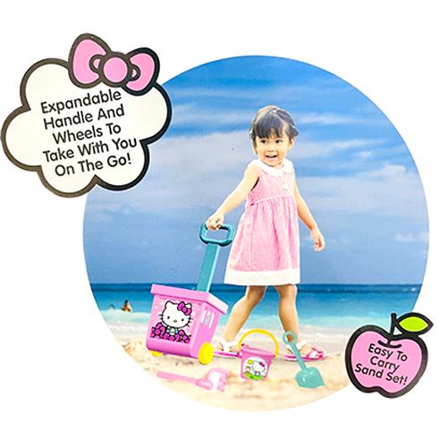 ハローキティ 砂場遊び カート 19668 お砂場セット 女の子 バケツ