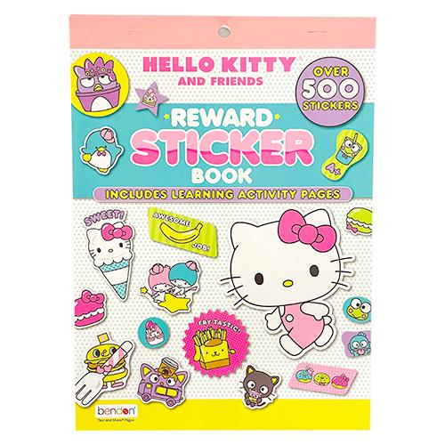 ハローキティ＆ フレンズ ステッカー アクティビティ ブック 500 19669