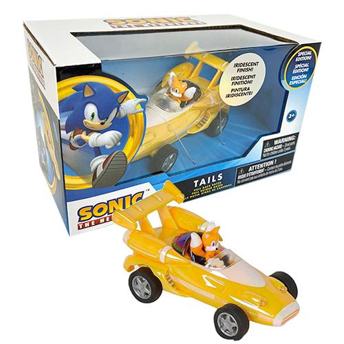 ソニック メタリックボディー プルバック ミニ カー ( TAILS ) 19676