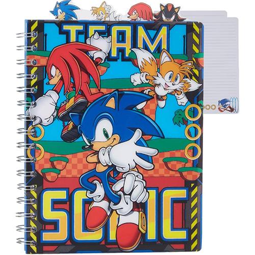 ソニック インデックス付き リングノート 19680 SONIC THE HEDGEHOG