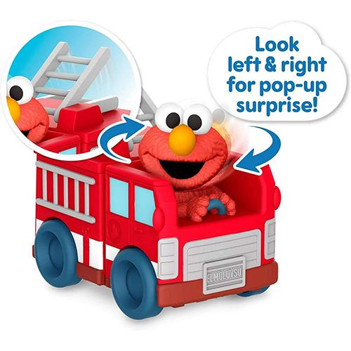 セサミストリート ツイスト＆ポップ トイカー ( Elmo エルモ ) 19691a