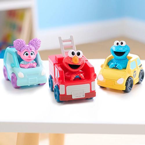 セサミストリート ツイスト＆ポップ トイカー ( Elmo エルモ ) 19691a