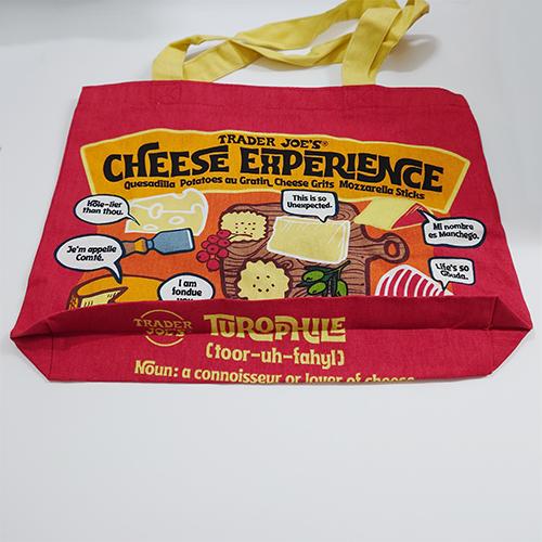 トレーダージョーズ トート エコバッグ コットン ( Cheese ) 19717 トレジョ バッグ チーズ 布 トートバッグ ショッピングバッグ USA インポート Trader Joe's |  | 10