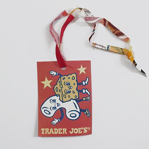 トレーダージョーズ トート エコバッグ コットン ( Cheese ) 19717 トレジョ バッグ チーズ 布 トートバッグ ショッピングバッグ USA インポート Trader Joe's |  | 12