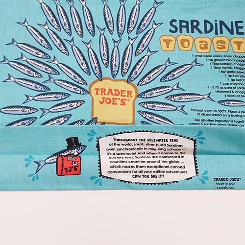 トレーダージョーズ トート エコバッグ コットン ( Sardine ) 19718 トレジョ バッグ サーディン 布 トートバッグ USA インポート Trader Joe's |  | 10