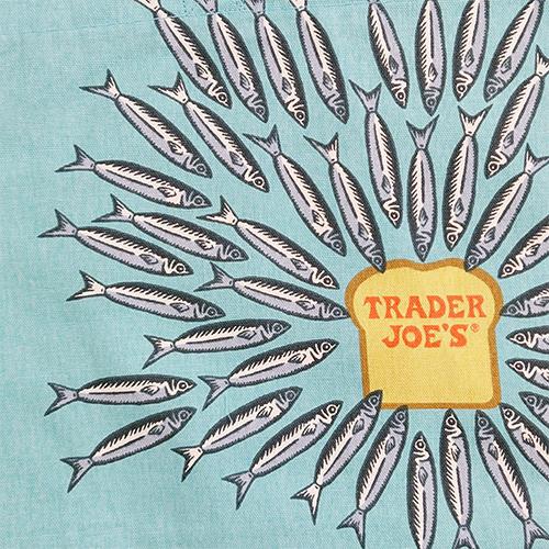 トレーダージョーズ トート エコバッグ コットン ( Sardine ) 19718 トレジョ バッグ サーディン 布 トートバッグ USA インポート Trader Joe's |  | 08