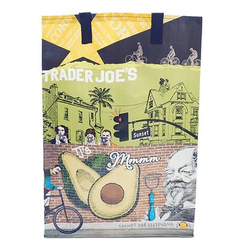 トレーダージョーズ トート エコバッグ PP ( Avocado ) 19720 トレジョ バッグ アボカド トートバッグ 手提げ ショッパー USA インポート Trader Joe's |  | 02