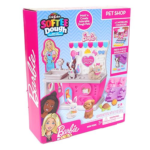 バービー Softee Dough ペットショップ 19724 Barbie おもちゃ PET SHOP ペット グルーミング サロン ねんど 粘土 犬 猫 うさぎ 輸入品 インポート |  | 03