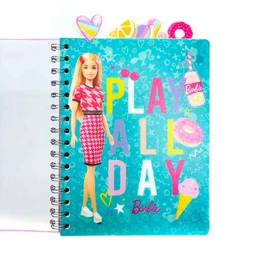 バービー インデックス付き リングノート ( フルーツ ) 19726 Barbie グッズ ステーショナリー 文房具 文具 ノート インデックス 仕切り 日記帳 メモ 輸入 |  | 02