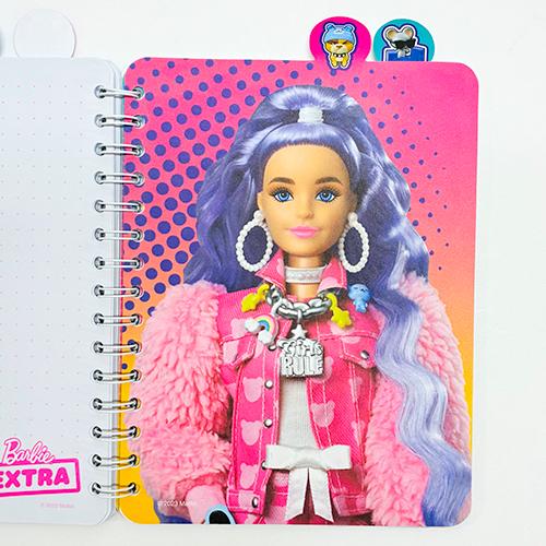 バービー インデックス付き　リングノート ( ＥＸＴＲＡ ) 19727 Barbie グッズ ステーショナリー 文房具 文具 ノート インデックス 仕切り 日記帳 メモ 輸入 |  | 04