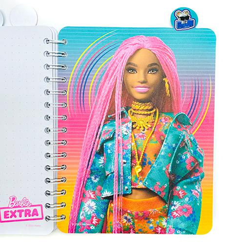 バービー インデックス付き　リングノート ( ＥＸＴＲＡ ) 19727 Barbie グッズ ステーショナリー 文房具 文具 ノート インデックス 仕切り 日記帳 メモ 輸入 |  | 05