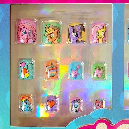 マイリトルポニー キッズ ネイルチップ 4セット / 48ピース 19731 MLP