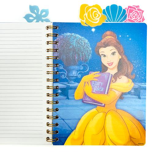 ディズニープリンセス リングノート 19733 ノート インデックス 仕切り タブ ステーショナリー 文具 文房具 アリエル ラプンツェル Disney princess 輸入 |  | 03