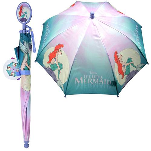 リトルマーメイド アリエル キッズ 傘 40cm 19735 かさ カサ 雨傘 長傘 かわいい 女の子 幼児 ディズニー プリンセス ファッション雑貨 輸入 PRRG0858ST | 