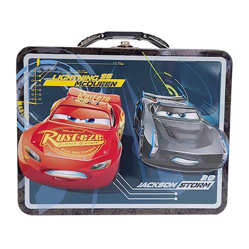 カーズ3 缶 トランク ( マックィーン & ジャクソン・ストーム ) 19831b