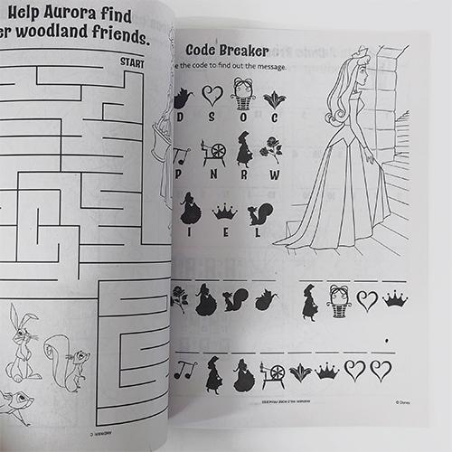 眠れる森の美女 ぬりえ ( WOODLAND FRIENDS ) 19833a ディズニープリンセス オーロラ姫 塗り絵 英語 子ども 女の子 キャラクター グッズ 輸入 |  | 03