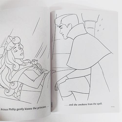 眠れる森の美女 ぬりえ ( FOLLOW YOUR HEART ) 19833b ディズニープリンセス オーロラ姫 塗り絵 英語 子ども 女の子 キャラクター グッズ 輸入 |  | 04