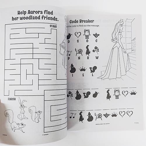 眠れる森の美女 ぬりえ ( FOLLOW YOUR HEART ) 19833b ディズニープリンセス オーロラ姫 塗り絵 英語 子ども 女の子 キャラクター グッズ 輸入 |  | 05