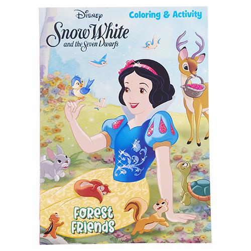 ディズニー　 白雪姫 アートワーク 白雪姫 ぬりえ ( FOREST FRIENDS ) 19834a ディズニープリンセス しら