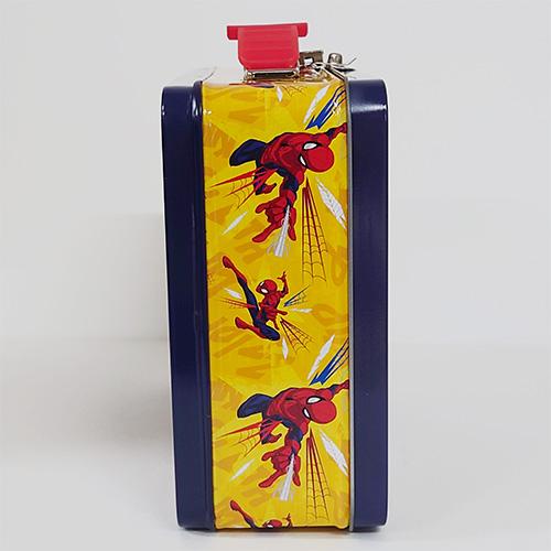 スパイダーマン 缶 トランク ( トレイン ) 19837b 小物入れ ケース 箱