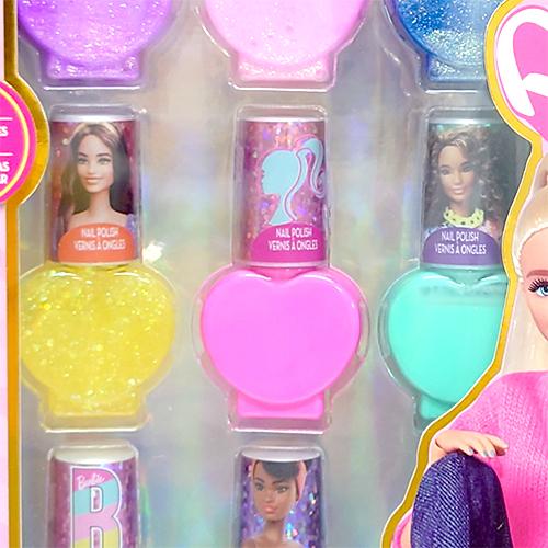 バービー キッズ ネイル 8本 ハートボトル 19892 マニキュア はがせる 水溶性 はがせるマニキュア Barbie キッズ コスメ 輸入品 |  | 01