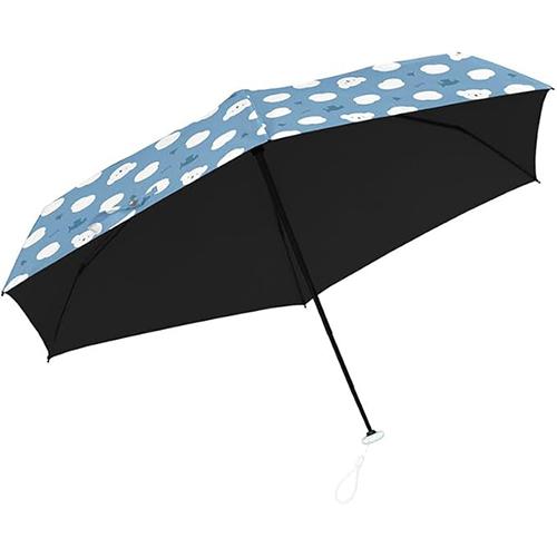 miffy ミッフィー 晴雨兼用 折りたたみ傘 ( ボリス柄 水色 ) 50cm