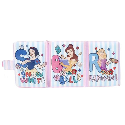 ディズニープリンセス 三つ折り 財布 （ BELL ベル バックストライプ / チャーム白雪姫 ）19948 子供 女の子 お財布 ビニール PCNG-0096 |  | 02