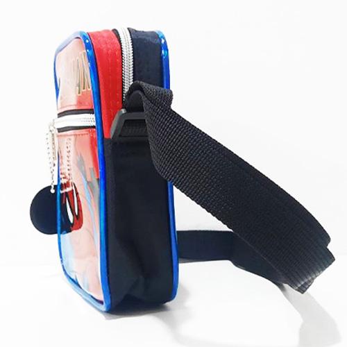 スパイダーマン 縦型 ショルダーバッグ ( 横向き ) 19954 ポシェット 斜め掛け バッグ 黒 男の子 キッズ グッズ MARVEL COMICS SPNG-3063 |  | 02