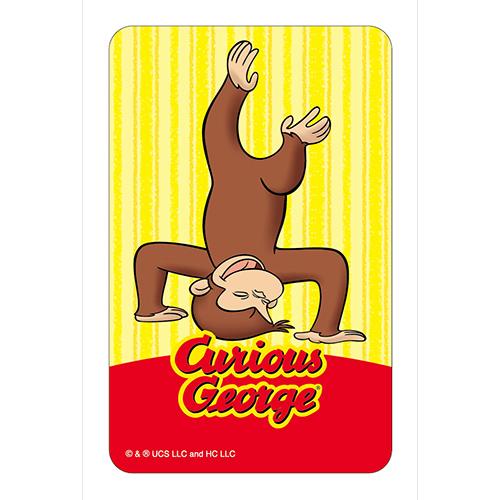 おさるのジョージ レンチキュラー ステッカー ( 6 / ペンキ ) まじかる