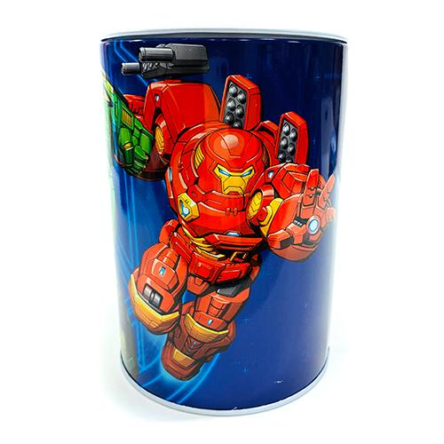 アベンジャーズ 貯金箱 ( ブルー 3ヒーロー ) 20072c ちょきんばこ バンク 缶 AVENGERS MECH STRIKE saving bank MARVEL マーベル ヒーロー グッズ インポート |  | 02