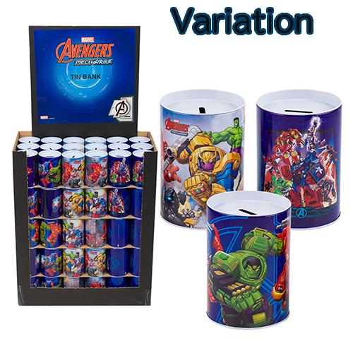 アベンジャーズ 貯金箱 ( ブルー 3ヒーロー ) 20072c ちょきんばこ バンク 缶 AVENGERS MECH STRIKE saving bank MARVEL マーベル ヒーロー グッズ インポート |  | 04