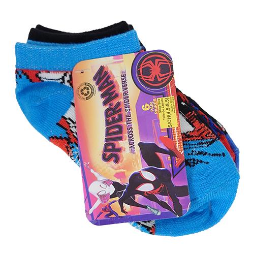スパイダーマン 靴下 6足組 Sサイズ 20082 くつした くつ下 ソックス アンクルソックス スニーカーソックス 男の子 Spiderman MARVEL マーベル 輸入 |  | 01