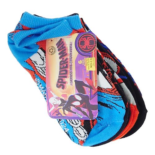 スパイダーマン 靴下 6足組 Mサイズ 20083 くつした くつ下 ソックス アンクルソックス スニーカーソックス 男の子 Spiderman MARVEL マーベル 輸入 |  | 01